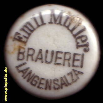 Bügelverschluss aus: Brauerei Emil Müller, Bad Langensalza, Deutschland