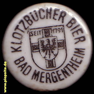 Bügelverschluss aus: Klotzbücher Bier, Bad Mergentheim, Deutschland