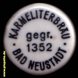 Bügelverschluss aus: Karmeliterbräu, Bad Neustadt / Saale, Deutschland