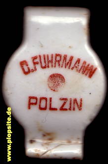 Bügelverschluss aus: Brauerei Carl Fuhrmann, Bad Polzin, Połczyn Zdró, Polen