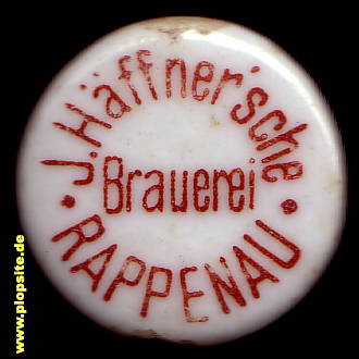 Bügelverschluss aus: Häffnersche Brauerei, Bad Rappenau, Deutschland