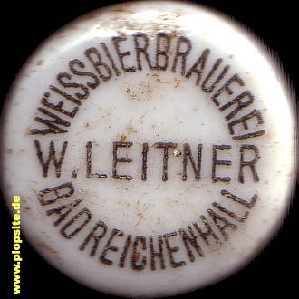 Bügelverschluss aus: Weißbierbrauerei Wilhelm Leitner, Bad Reichenhall, Deutschland