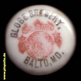 Bügelverschluss aus: Globe Brewery, Baltimore, MD, USA