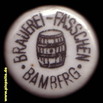 Bügelverschluss aus: Brauerei Fässchen, Bamberg, Deutschland