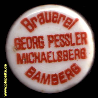 Bügelverschluss aus: Brauerei Michaelsberg Pessler, Bamberg, Deutschland