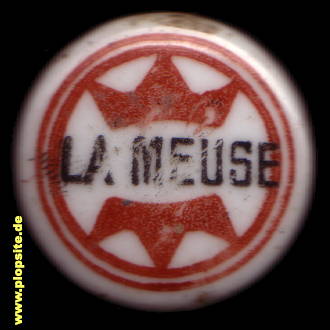 BŸÜgelverschluss aus: Brasserie de la Meuse S.A., Bar - le - Duc, Frankreich