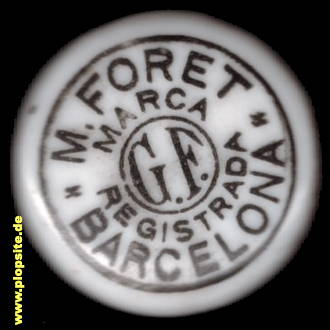 Bügelverschluss aus: Marca M. Foret G.F., Barcelona, Spanien