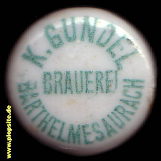 Obraz porcelany z: Brauerei Gundel, Barthelmesaurach, Kammerstein, Niemcy
