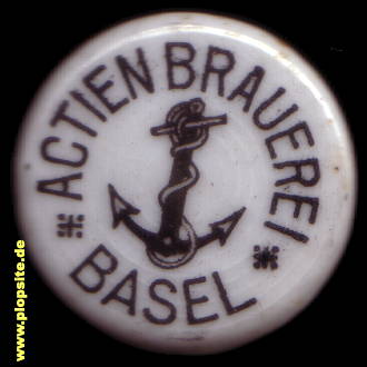 Bügelverschluss aus: Actien Brauerei  , Basel, Schweiz