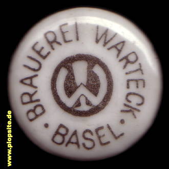 Bügelverschluss aus: Brauerei Warteck, Basel, Schweiz