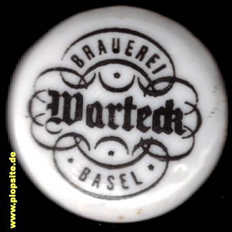 Bügelverschluss aus: Brauerei Warteck, Basel, Schweiz