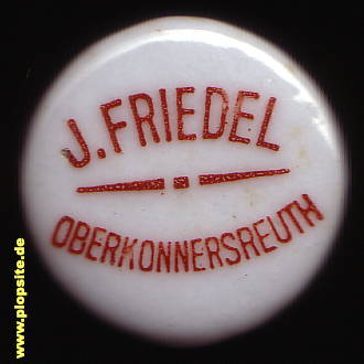 BŸÜgelverschluss aus: Brauerei Johann Friedel, Bayreuth - Oberkonnersreuth, Deutschland
