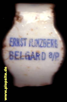 BŸügelverschluss aus: Bürgerliches Brauhaus Belgard a/Persanthe, Ernst Flinsberg, Belgard, Białogard, Polen
