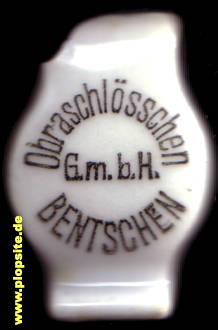 Bügelverschluss aus: Dampfbierbrauerei Obraschlößchen GmbH, Bentschen, Zbąszyń, Polen