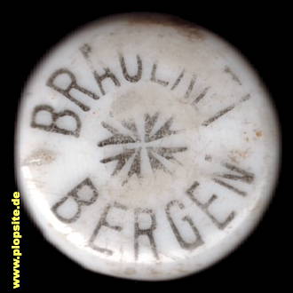 BŸügelverschluss aus: Brauerei, Bergen / Mfr., Deutschland