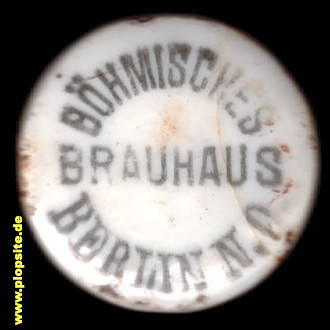 Bügelverschluss aus: Böhmisches Brauhaus, Friedrichshain, Deutschland