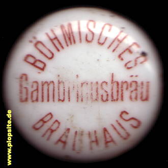 Bügelverschluss aus: Böhmisches Brauhaus Gambrinusbräu, Friedrichshain, Deutschland