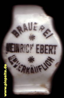 Bügelverschluss aus: Brauerei Heinrich Ebert, Alt-Hohenschönhausen, Weißensee, Deutschland