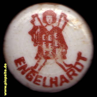 Picture of a ceramic Hutter stopper from: Brauerei Engelhardt, Pankow, Germany