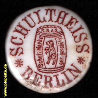 B�ügelverschluss aus: Brauerei Schultheiss, Kreuzberg, Deutschland