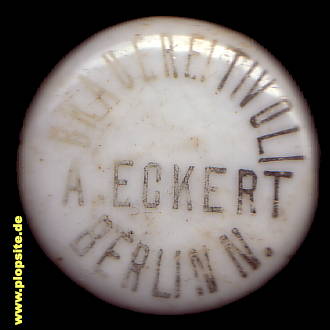 B�ügelverschluss aus: Brauerei Tivoli Eckert, Kreuzberg, Deutschland