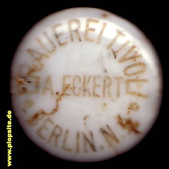 B�ügelverschluss aus: Brauerei Tivoli Eckert, Kreuzberg, Deutschland