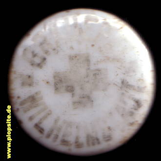 Picture of a ceramic Hutter stopper from: Brauerei Wilhelmstadt, Gesundbrunnen, Mitte, Germany