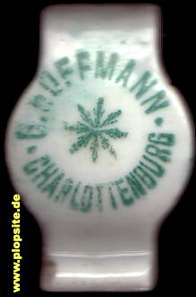 Bügelverschluss aus: Brauerei G. Hoffman, Charlottenburg, Deutschland