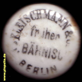 B�ügelverschluss aus: Berlin Kreuzberg, Fleischman & Co. früher Bähnisch,  DE, unbekannt, Deutschland