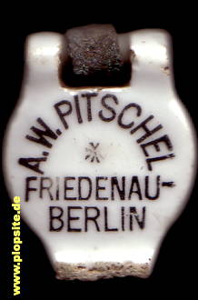 B�ügelverschluss aus: Berlin Friedenau, A. W. Pitschel,  DE, unbekannt, Deutschland