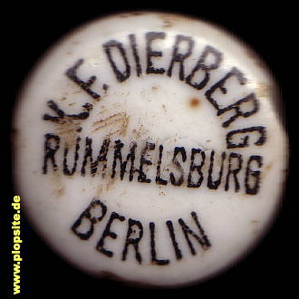 B�ügelverschluss aus: Berlin Rummelsburg, K. F. Dierberg,  DE, unbekannt, Deutschland