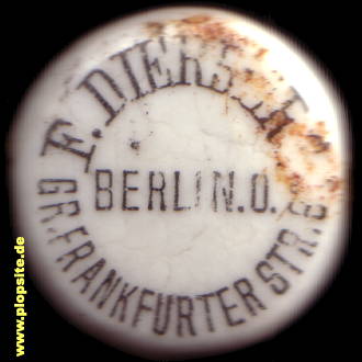 B�ügelverschluss aus: Berlin Rummelsburg, K. F. Dierberg,  DE, unbekannt, Deutschland
