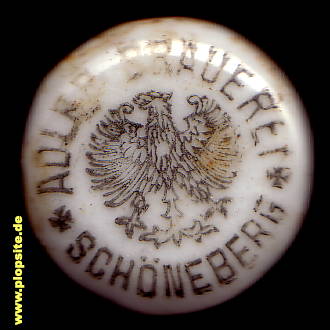 Bügelverschluss aus: Adler Brauerei , Gesundbrunnen, Mitte, Deutschland