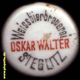 Bügelverschluss aus: Weißbierbrauerei Oskar Walter, Steglitz, Deutschland