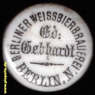 Bügelverschluss aus: Weißbier Brauerei Gebhardt, Gesundbrunnen, Mitte, Deutschland