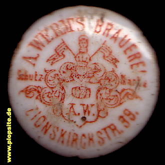 Bügelverschluss aus: August Werm's Brauerei, Prenzlauer Berg, Pankow, Deutschland
