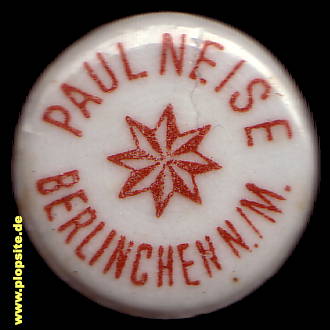 Bügelverschluss aus: Brauerei? Paul Neise, Berlinchen, Barlinek, Polen