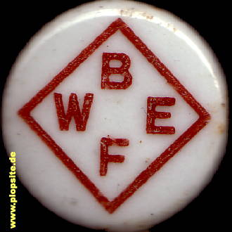 Bügelverschluss aus: B W E F = Berliner Weißbier Einheits Flasche, Berlin, Deutschland
