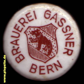 BŸügelverschluss aus: Brauerei Gassner, Bern, Schweiz