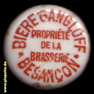 Bügelverschluss aus: Brasserie de Besançon S.A., 