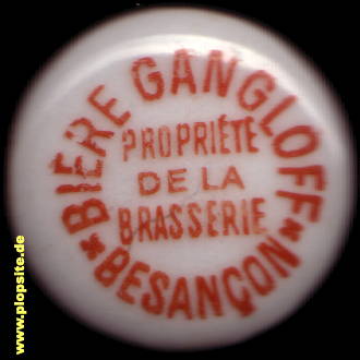 Bügelverschluss aus: Brasserie de Besançon S.A., 