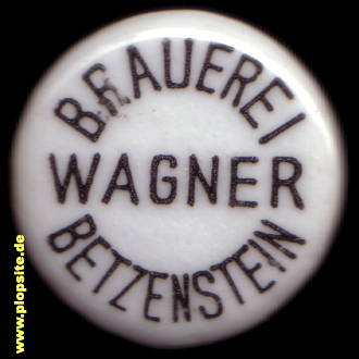 BŸügelverschluss aus: Brauerei Wagner, Betzenstein, Deutschland