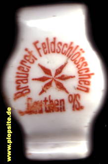 Bügelverschluss aus: Brauerei Feldschlößchen, vormals Hübner & Co., Beuthen o./S., Bytom, Oberbeuthen, Polen