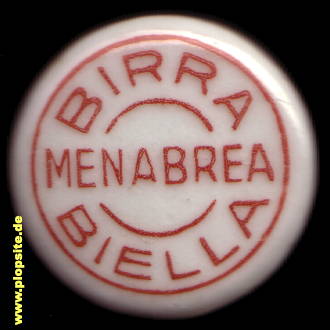 BŸügelverschluss aus: Birra O. G. Menabrea Spa, Biella, Italien