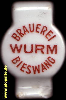 BŸügelverschluss aus: Brauerei Wurm, Bieswang, Pappenheim, Deutschland