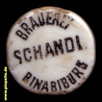 BŸügelverschluss aus: Brauerei Schandl, Binabiburg, Bodenkirchen, Deutschland