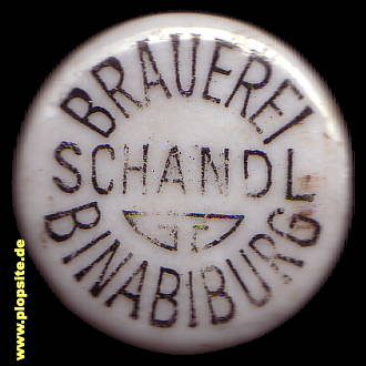 Bügelverschluss aus: Brauerei Schandl, Binabiburg, Bodenkirchen, Deutschland