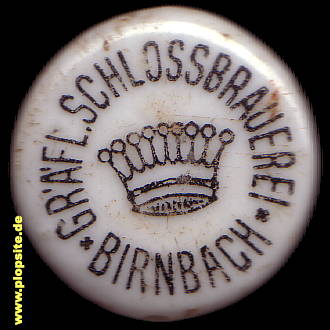 Bügelverschluss aus: Gräfliche Schloßbrauerei, Birnbach, Bad Birnbach, Deutschland