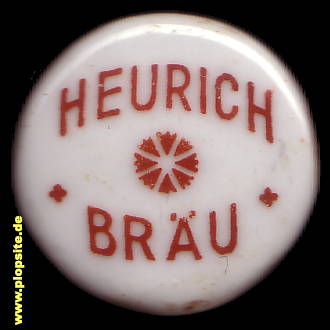 BŸügelverschluss aus: Heurich Bräu, Bischofsheim / Röhn, Deutschland