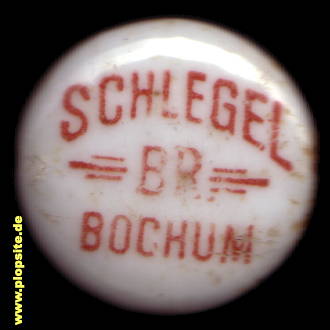 Bügelverschluss aus: Brauerei Schlegel, Bochum, Deutschland